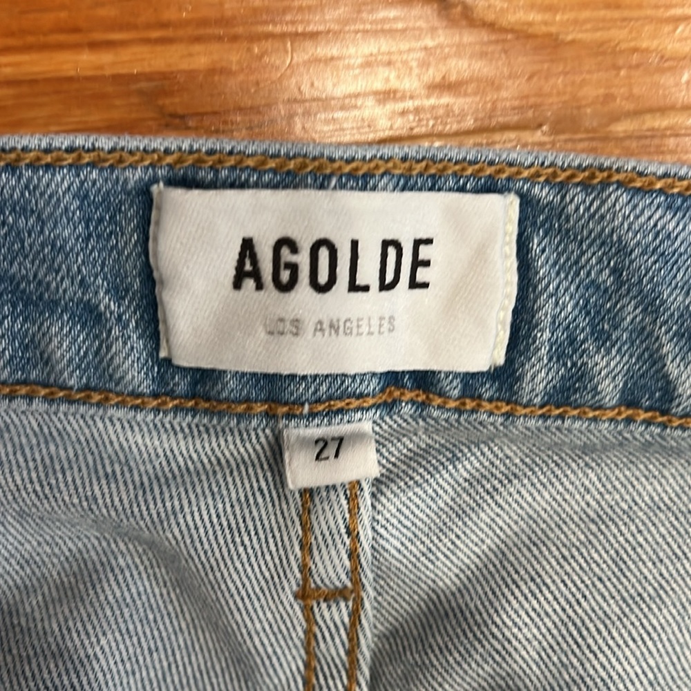 Agolde Riley Crop - Picture 3 of 4